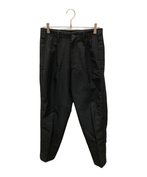 Y's for men（ワイズフォーメン）Y's for men (ワイズフォーメン) 90S ウールギャバタックスラックス ブルー サイズ:2の古着・服飾アイテム