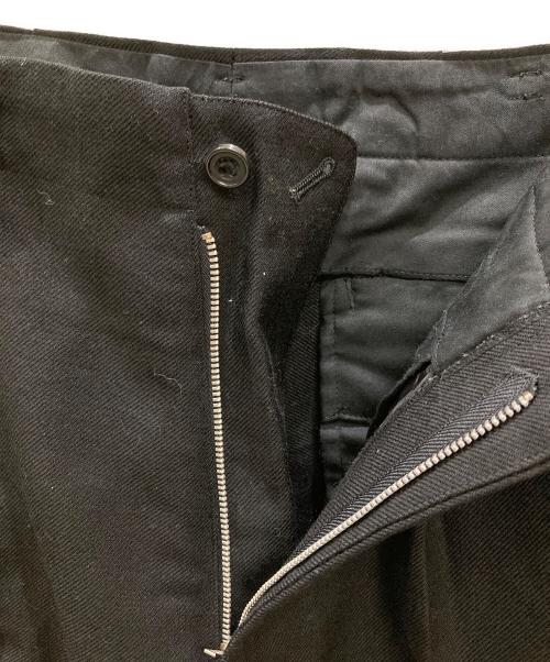 Y's for men（ワイズフォーメン）Y's for men (ワイズフォーメン) 90S ウールギャバタックスラックス ブルー サイズ:2の古着・服飾アイテム