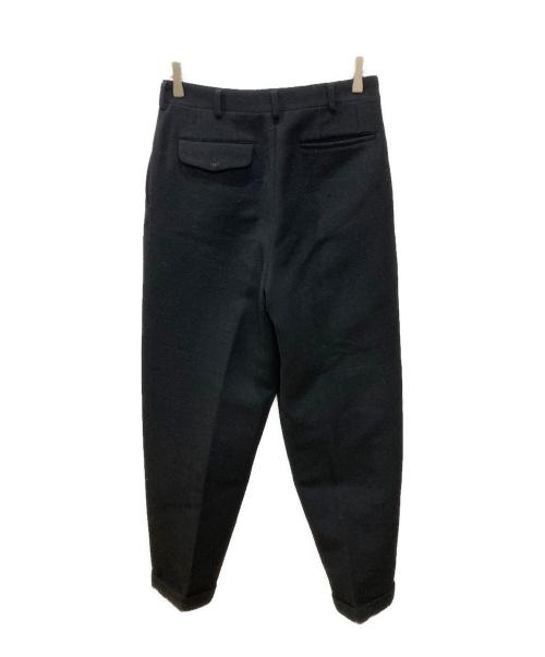 COMME des GARCONS HOMME（コムデギャルソン オム）COMME des GARCONS HOMME (コムデギャルソン オム) 90Sウールポリスラックス ブラック サイズ:Mの古着・服飾アイテム