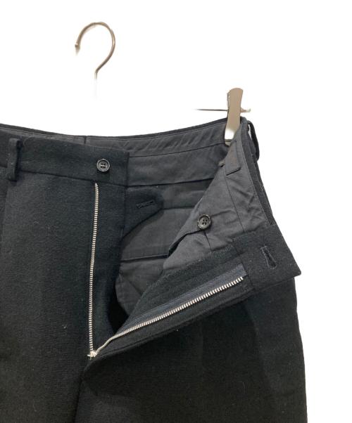 COMME des GARCONS HOMME（コムデギャルソン オム）COMME des GARCONS HOMME (コムデギャルソン オム) 90Sウールポリスラックス ブラック サイズ:Mの古着・服飾アイテム