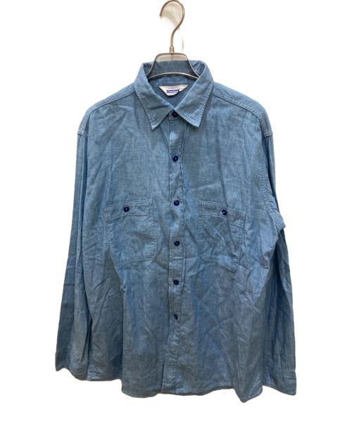 PENNEYS（ペニーズ）PENNEYS (ペニーズ) ヴィンテージシャンブレーシャツ ブルー サイズ:不明の古着・服飾アイテム