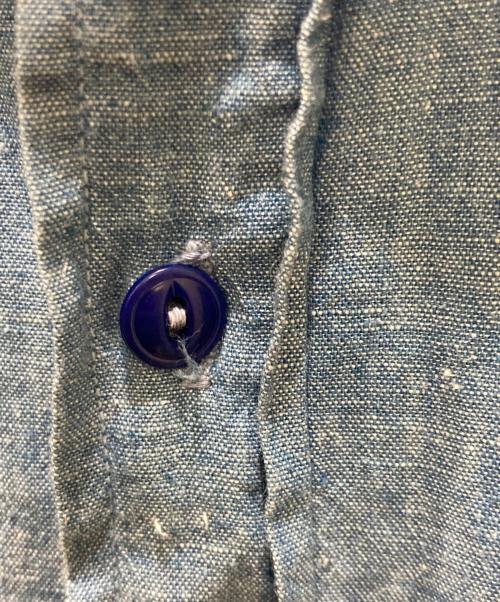 PENNEYS（ペニーズ）PENNEYS (ペニーズ) ヴィンテージシャンブレーシャツ ブルー サイズ:不明の古着・服飾アイテム