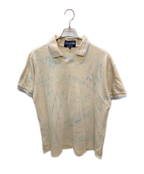 FRED PERRY（フレッドペリー）FRED PERRY (フレッドペリー) COMME des GARCONS SHIRT (コムデギャルソンシャツ) ポロシャツ ベージュ サイズ:Lの古着・服飾アイテム