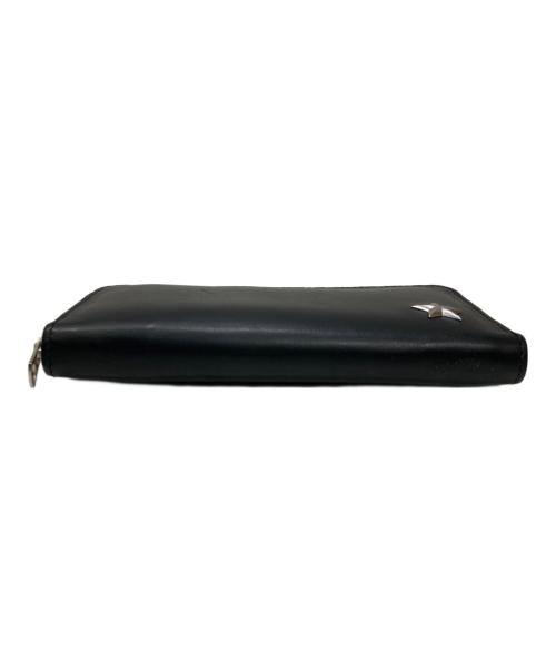 Schott（ショット）Schott (ショット) ONE STAR ZIP WALLET ブラックの古着・服飾アイテム