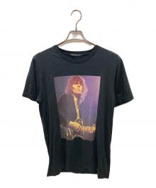 Thee Hysteric XXX（ジィ ヒステリックトリプルエックス）の古着「キース・リチャーズプリントTシャツ」｜ブラック