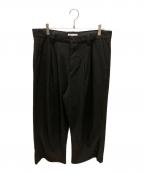 Jaded Londonジェイデッドロンドン）の古着「ワイドタックパンツ」｜ブラック