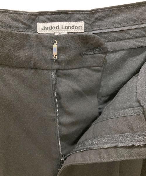 Jaded London（ジェイデッドロンドン）Jaded London (ジェイデッドロンドン) ワイドタックパンツ ブラック サイズ:36の古着・服飾アイテム