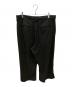 Jaded London (ジェイデッドロンドン) ワイドタックパンツ ブラック サイズ:36：6000円