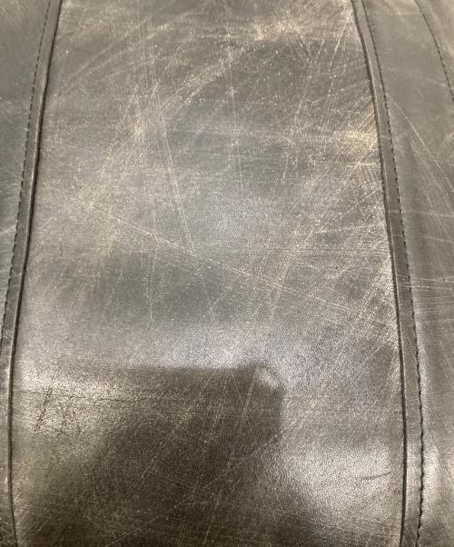 UNDERCOVER（アンダーカバー）UNDERCOVER (アンダーカバー) 07SSキズ加工レザートートバッグ グレーの古着・服飾アイテム
