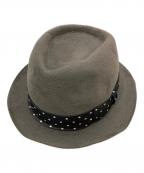 東京HATROCKERS×WACKO MARIA東京ハットロッカーズ×ワコマリア）の古着「ラビットファーハット」｜グレー