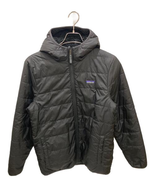 Patagonia（パタゴニア）Patagonia (パタゴニア) リバーシブル・レディ・フレディ・フーディ ブラック サイズ:SIZE XXL(キッズ規格)の古着・服飾アイテム
