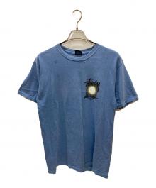 stussy（ステューシー）の古着「ピグメントダイプリントTシャツ」｜ブルー