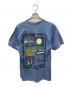 stussy (ステューシー) ピグメントダイプリントTシャツ ブルー サイズ:M：6000円