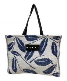 MARNI（マルニ）の古着「タタミトートバック / 畳」｜ブルー