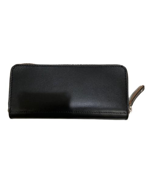 Vivienne Westwood（ヴィヴィアンウエストウッド）Vivienne Westwood (ヴィヴィアンウエストウッド) ハードレザーロングウォレット ブラックの古着・服飾アイテム