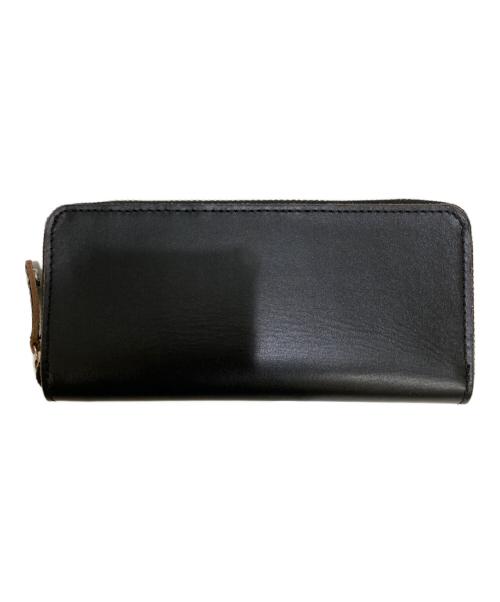Vivienne Westwood（ヴィヴィアンウエストウッド）Vivienne Westwood (ヴィヴィアンウエストウッド) ハードレザーロングウォレット ブラックの古着・服飾アイテム