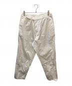 Graphpaperグラフペーパー）の古着「Finx Original Wide Easy Slacks」｜ホワイト