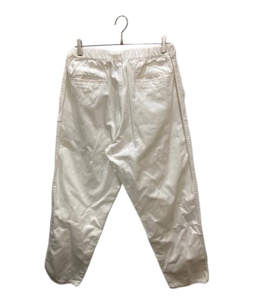 Graphpaper（グラフペーパー）Graphpaper (グラフペーパー) Finx Original Wide Easy Slacks ホワイト サイズ:Freeの古着・服飾アイテム