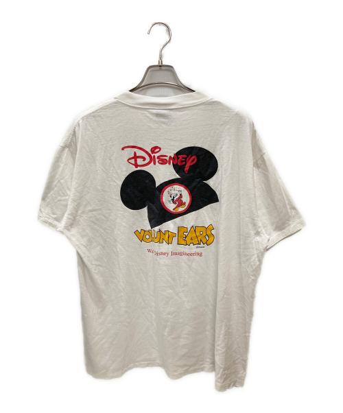 ONEITA（オニータ）ONEITA (オニータ) DISNEY (ディズニー) VOLUNT EARS ミッキープリントTシャツ ホワイト サイズ:XLの古着・服飾アイテム