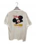 ONEITA (オニータ) DISNEY (ディズニー) VOLUNT EARS ミッキープリントTシャツ ホワイト サイズ:XL：8000円