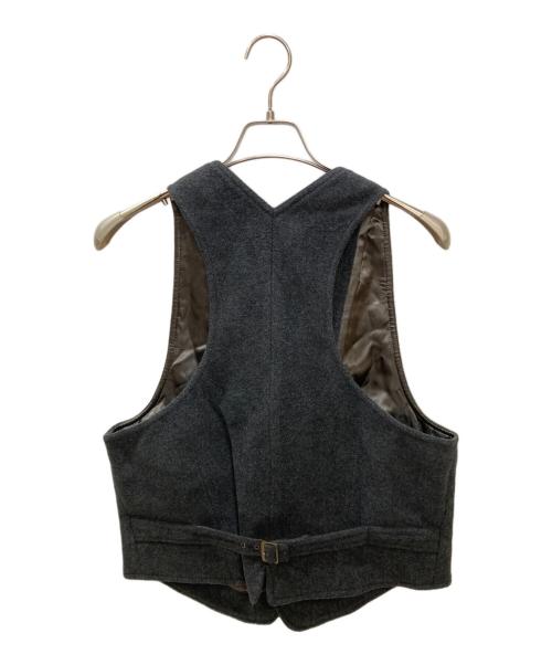 EMPORIO ARMANI（エンポリオ アルマーニ）EMPORIO ARMANI (エンポリオ アルマーニ) 90Ｓ ウールカシミヤベスト / ジレ グレー サイズ:48の古着・服飾アイテム
