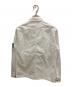 STONE ISLAND (ストーンアイランド) コットンナイロンオーバーシャツジャケット ホワイト サイズ:L：25000円