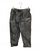 South2 West8サウスツー ウエストエイト）の古着「Belted Center Seam Pant /センタ－シームパンツ」｜ブラック