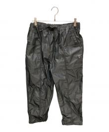 South2 West8（サウスツー ウエストエイト）の古着「Belted Center Seam Pant /センタ－シームパンツ」｜ブラック
