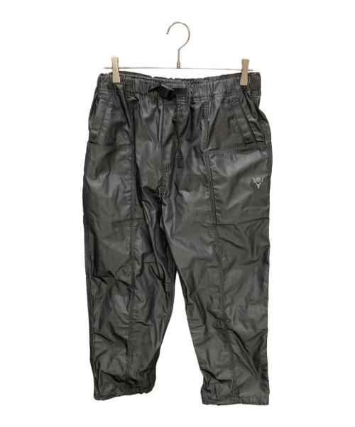 South2 West8（サウスツー ウエストエイト）South2 West8 (サウスツー ウエストエイト) Belted Center Seam Pant /センタ－シームパンツ ブラック サイズ:Mの古着・服飾アイテム