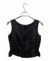 ROBE DE CHAMBRE COMME DES GARCONS (ローブドシャンブル コムデギャルソン) ノースリーブブラウス ネイビー サイズ:FREE：6000円