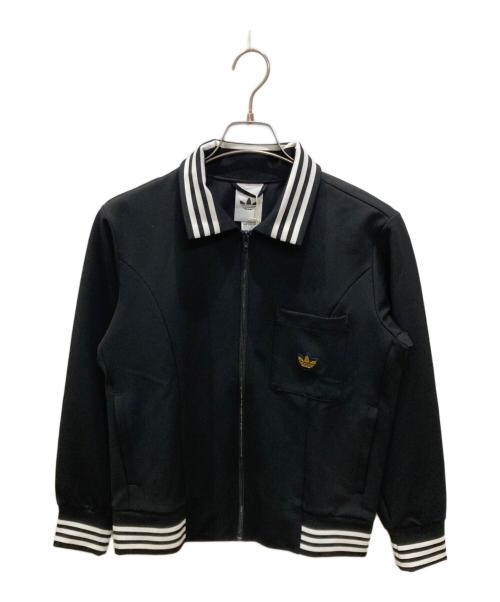 adidas（アディダス）adidas (アディダス) BEAUTY&YOUTH (ビューティーアンドユース) レトロ ブルゾン ブラック サイズ:XS 未使用品の古着・服飾アイテム