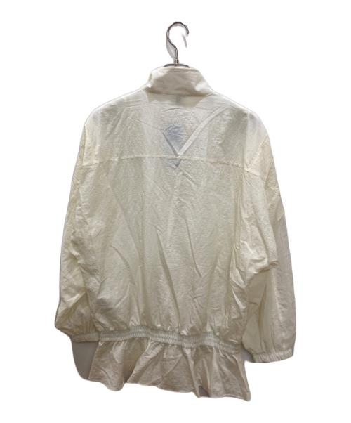 adidas（アディダス）adidas (アディダス) サンティアゴ ウーブン トラックトップ アイボリー サイズ:M 未使用品の古着・服飾アイテム