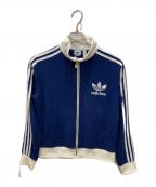 adidasアディダス）の古着「プレミアム オリジナルス クレープ トラックトップ」｜ネイビー