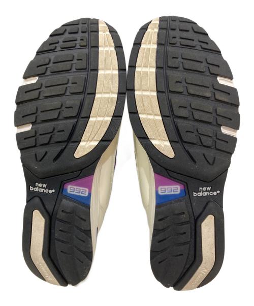 NEW BALANCE（ニューバランス）NEW BALANCE (ニューバランス) 992ローカットスニーカー ホワイト×ブルー サイズ:29cmの古着・服飾アイテム
