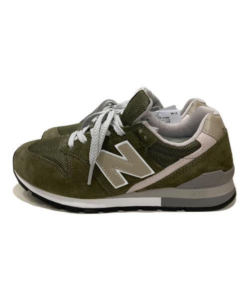 NEW BALANCE（ニューバランス）NEW BALANCE (ニューバランス) 996ローカットスニーカー カーキ サイズ:24 未使用品の古着・服飾アイテム