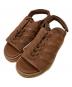 adidas（アディダス）の古着「GAZELLE BOLD SANDAL W」｜ブラウン