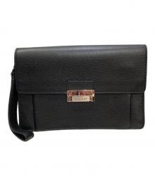VERSACE（ヴェルサーチ）の古着「クラッチバッグ」｜ブラック