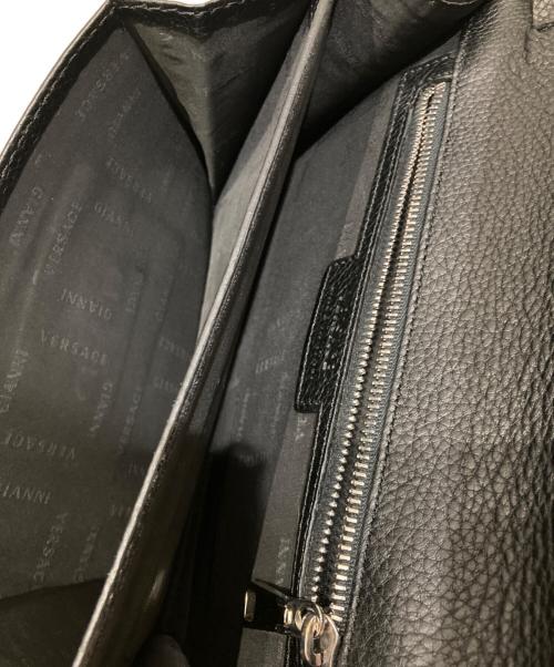 VERSACE（ヴェルサーチ）VERSACE (ヴェルサーチ) クラッチバッグ ブラックの古着・服飾アイテム