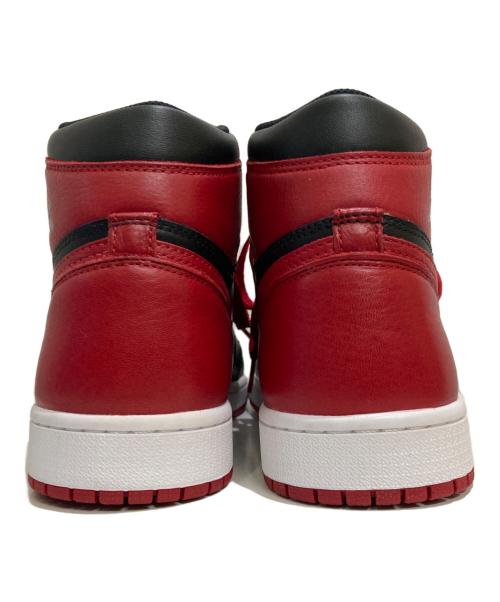 NIKE（ナイキ）NIKE (ナイキ) Air Jordan 1 Retro High OG  Bred 2016 レッド×ブラック サイズ:27cmの古着・服飾アイテム