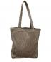 A.P.C. (アーペーセー) PVCガンクラブチェックトートバッグ ブラウン：5000円