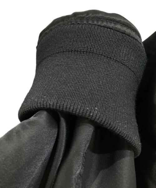 CELINE（セリーヌ）CELINE (セリーヌ) ナイロンツイルボンバーブルゾン ブラック サイズ:XSの古着・服飾アイテム