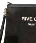 中古・古着 Saint Laurent Paris (サンローランパリ) リヴゴーシュクラッチバッグ ブラック：6000円