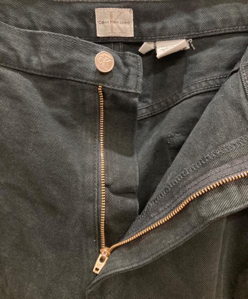 Calvin Klein（カルバンクライン）Calvin Klein (カルバンクライン) 古着ブラックデニムパンツ ブラック サイズ:SIZE 101cm (W40)の古着・服飾アイテム