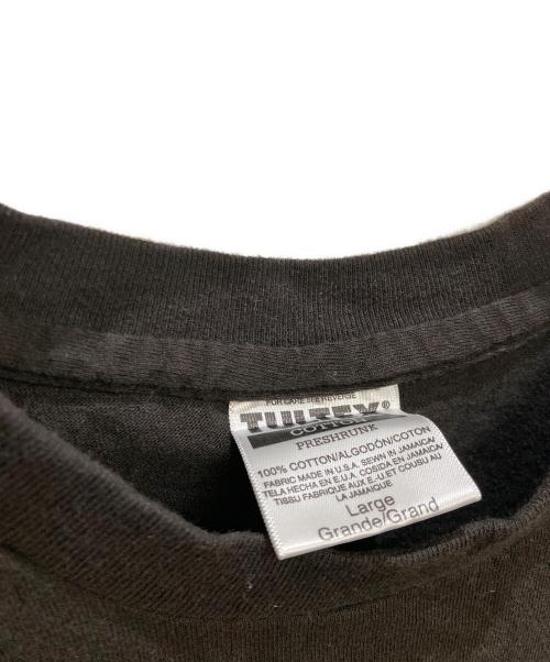 TULTEX（タルテックス）TULTEX (タルテックス) 復刻バンドtシャツ ブラック サイズ:Lの古着・服飾アイテム