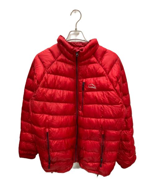 L.L.Bean（エルエルビーン）L.L.Bean (エルエルビーン) ダウンジャケット レッド サイズ:XLの古着・服飾アイテム