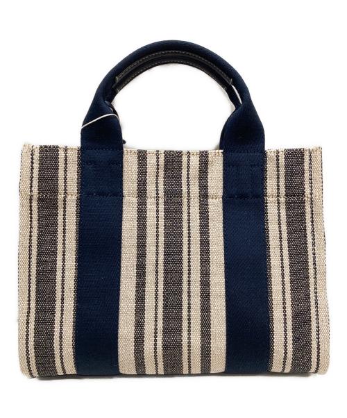 TORY BURCH（トリーバーチ）TORY BURCH (トリーバーチ) キャンバストートバッグ ベージュの古着・服飾アイテム