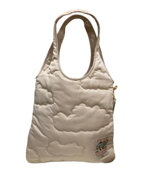 COACH（コーチ）COACH (コーチ) ループ キルテッド クラウド フラット トート ベージュの古着・服飾アイテム