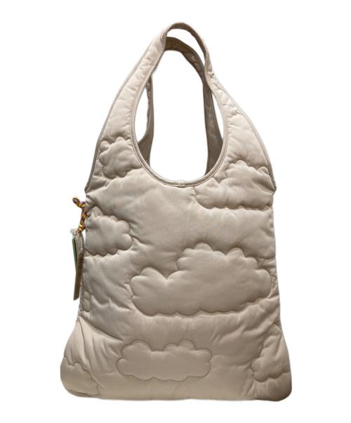 COACH（コーチ）COACH (コーチ) ループ キルテッド クラウド フラット トート ベージュの古着・服飾アイテム