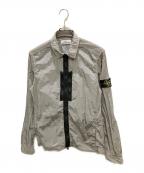 STONE ISLANDストーンアイランド）の古着「nylon metal overshirt / ナイロンメタルオーバーシャツ」｜グレー