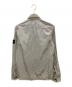 STONE ISLAND (ストーンアイランド) nylon metal overshirt / ナイロンメタルオーバーシャツ グレー サイズ:M：36000円